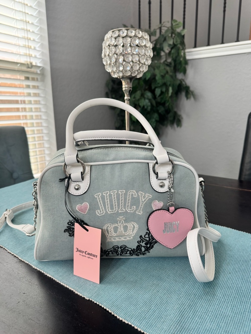 Juicy Couture Retro Y2K Chic bowler bag